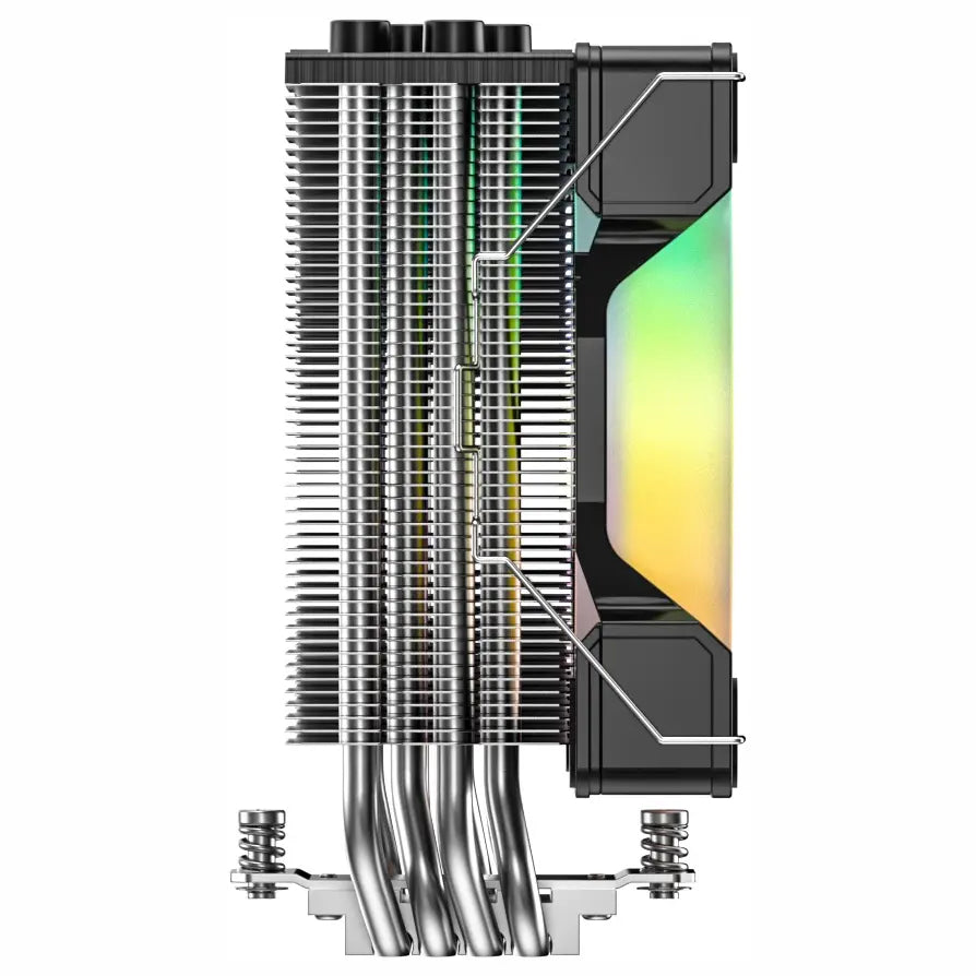 ID-Cooling SE-214-XT DF CPU Cooler, 180W TDP, 4x6mm Direct Touch Heatpipes, 120mm PWM Fan 900-2000RPM, 56.5CFM, 31.5dB(A) Max
