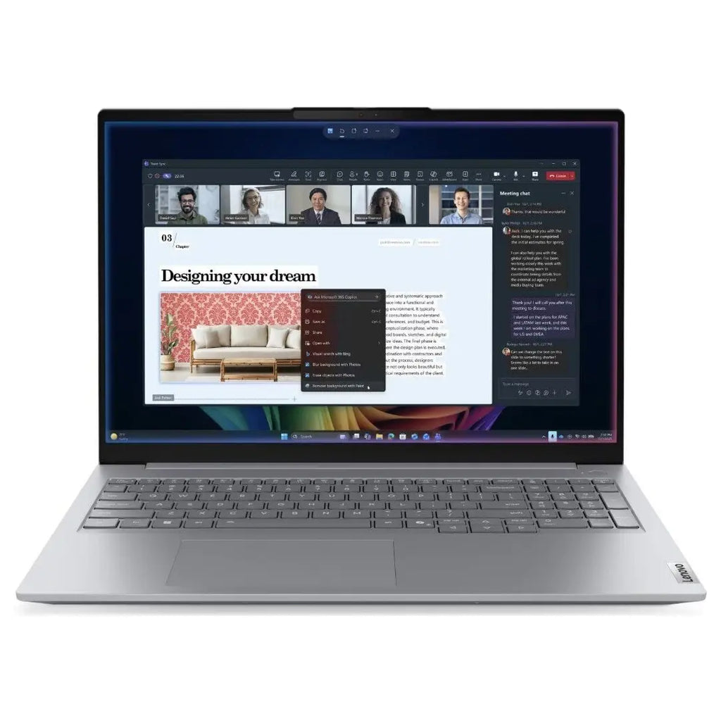 Lenovo ThinkBook 16 Gen 9, Intel Core Ultra 5 325 Up to 4.5GHz, 16GB DDR5-5600 RAM, 512GB PCIe 4.0 NVMe SSD, 16" WUXGA IPS 400nits, Integrated Intel Graphics, Arctic Grey, 21UR002WGQ (Official Warranty)
