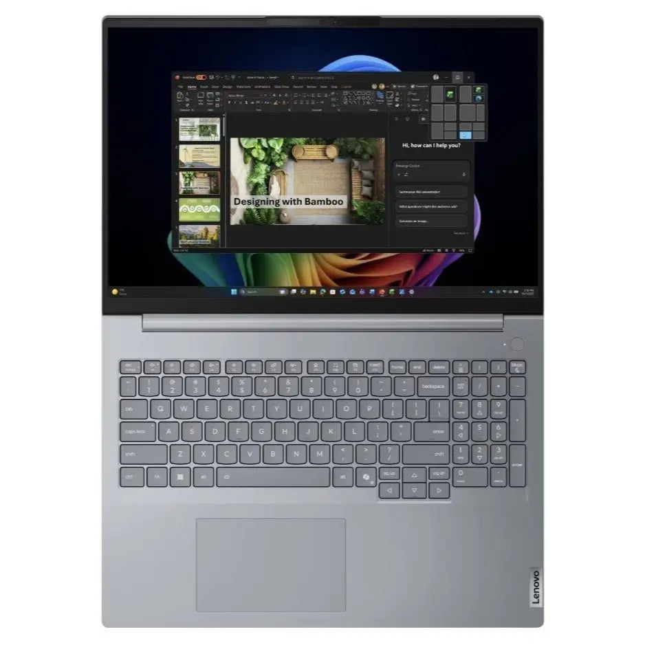 Lenovo ThinkBook 16 Gen 9, Intel Core Ultra 5 325 Up to 4.5GHz, 16GB DDR5-5600 RAM, 512GB PCIe 4.0 NVMe SSD, 16" WUXGA IPS 400nits, Integrated Intel Graphics, Arctic Grey, 21UR002WGQ (Official Warranty)