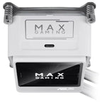 ASUS Max Gaming LC 360 ARGB LCD All-in-One CPU Liquid Cooler, 2.4" IPS LCD Screen, Pre-Installed ARGB Fans, Aura Lighting, White Edition