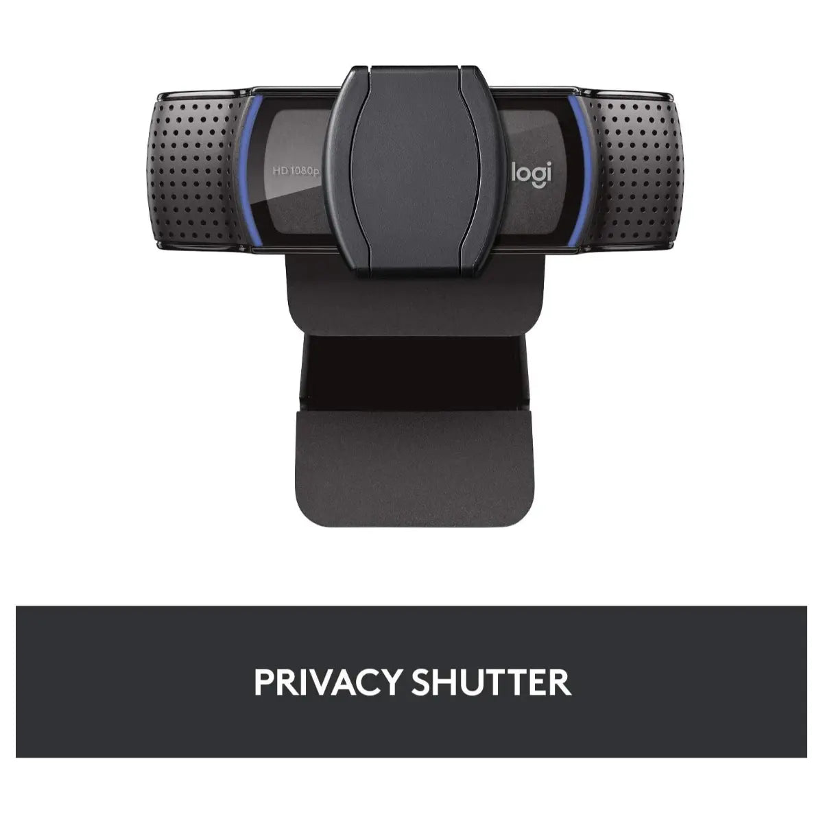 Logitech C920S HD Pro Webcam, 1080P Video Calls and Recording, HD Auto-Focus and Light Correction, Stereo Audio With Dual Mics, Privacy Shutter, 960-001252 / 960-001257