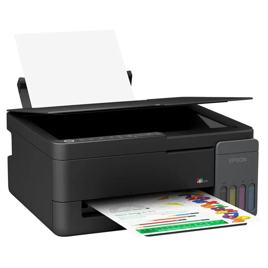 Epson EcoTank L3350 WiFi All-in-One InkTank Colour Printer, Scanner and Copier, 5760x1440dpi Print Resolution, Up To 7,500 Colour Pages Yield (Official Warranty)