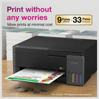 Epson EcoTank L3350 WiFi All-in-One InkTank Colour Printer, Scanner and Copier, 5760x1440dpi Print Resolution, Up To 7,500 Colour Pages Yield (Official Warranty)