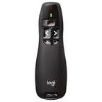 Logitech Wireless Presenter R400 USB-A PowerPoint Clicker with Class 2 Red Laser, 2.4GHz RF Wireless, Up to 50-Foot Range