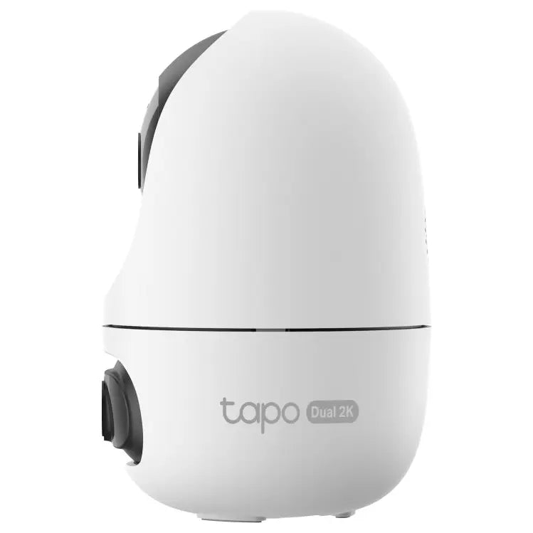 TP-Link Tapo C245D Dual Lens Pan and Tilt Security Camera, 2K 3MP Dual Lens, 122 Degree FOV Wide-Angle and 6mm Telephoto Lens, Smart Tracking, Night Vision up to 40ft