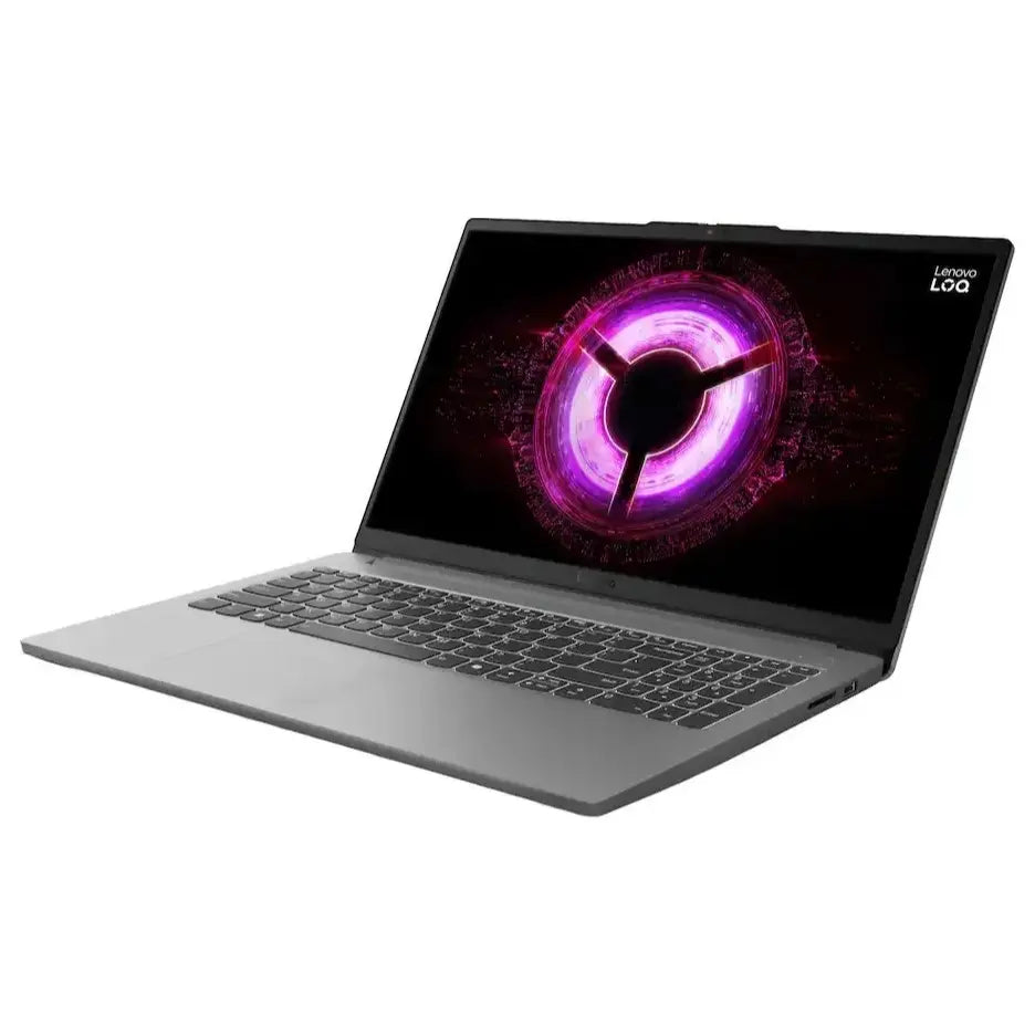 Lenovo LOQ Essential 15ARP10 Gaming Laptop, AMD Ryzen 7 170, 16GB DDR5-4800 RAM, 512GB PCIe 4.0 NVMe SSD, NVIDIA GeForce RTX 4050 6GB, 15.6" FHD IPS 144Hz, Windows 11 Home, 83S0007FUS, Luna Grey