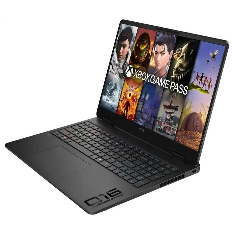 HP HyperX Omen 16-AM2013DX Gaming Laptop, Intel Core Ultra 7 356H, NVIDIA RTX 5060 8GB, 16GB DDR5 RAM, 512GB NVMe M.2 SSD, 16" WUXGA IPS 165Hz, Windows 11 Home, Shadow Black