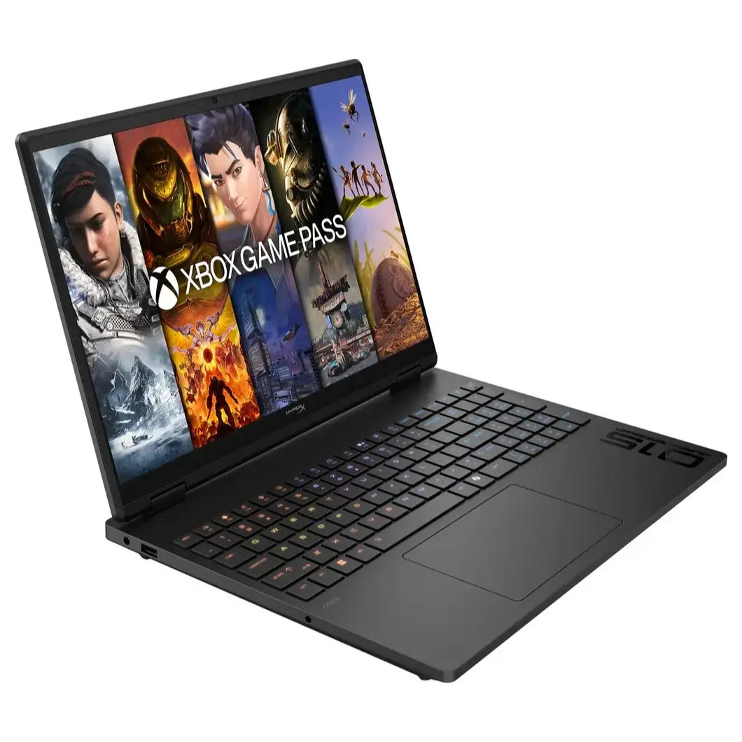 HP OMEN HyperX Gaming Laptop 15-GB0090WM, AMD Ryzen 9 8940HX, NVIDIA GeForce RTX 5070 8GB GDDR7, 16GB DDR5 RAM, 1TB NVMe SSD, 15.3" 2.5K IPS 180Hz, Windows 11, Shadow Black