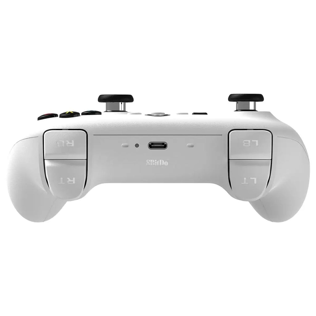 8BitDo Ultimate 3-Mode Controller, Hall Effect Joysticks and Hall Effect Impulse Triggers, 2 Pro Back Paddle Buttons, Wired Only for Xbox Series X|S and Xbox One, 3.5mm Audio Jack, White
