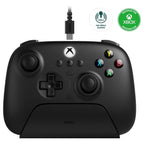 8BitDo Ultimate 3-Mode Controller Gamepad, Hall Effect Joysticks and Hall Effect Impulse Triggers, 2 Pro Back Paddle Buttons, Wired USB for Xbox Series X|S and Xbox One, Bluetooth and 2.4G for Windows and Apple and Android, Black