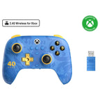 8BitDo Ultimate 3-Mode Wireless Controller for Xbox, Hall Effect Joysticks and Triggers, 2 Pro Back Paddle Buttons, 2.4G Wireless or Wired USB or Bluetooth, Integrated Charging Dock, Rare 40th Anniversary Edition