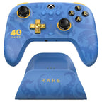 8BitDo Ultimate 3-Mode Wireless Controller for Xbox, Hall Effect Joysticks and Triggers, 2 Pro Back Paddle Buttons, 2.4G Wireless or Wired USB or Bluetooth, Integrated Charging Dock, Rare 40th Anniversary Edition