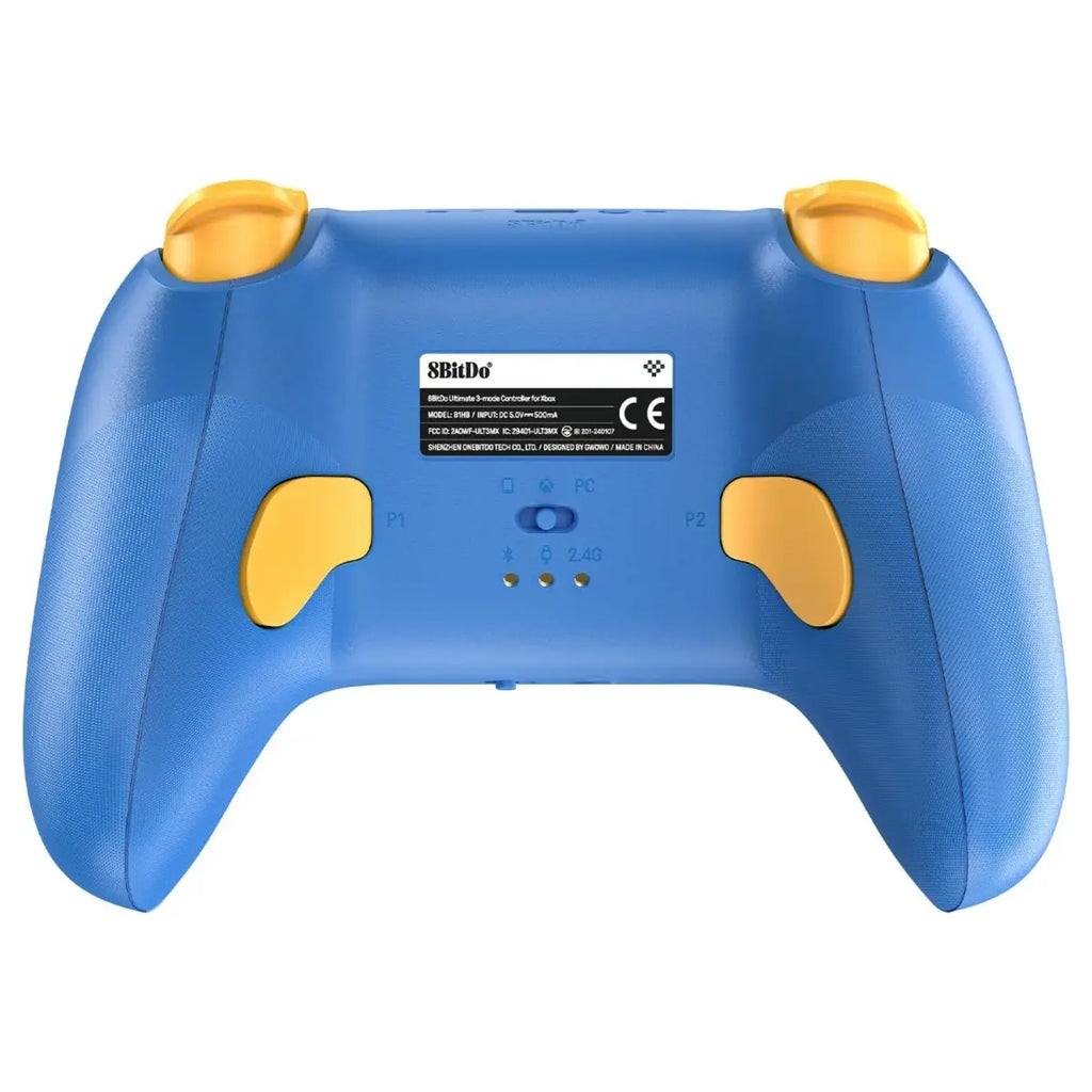 8BitDo Ultimate 3-Mode Wireless Controller for Xbox, Hall Effect Joysticks and Triggers, 2 Pro Back Paddle Buttons, 2.4G Wireless or Wired USB or Bluetooth, Integrated Charging Dock, Rare 40th Anniversary Edition