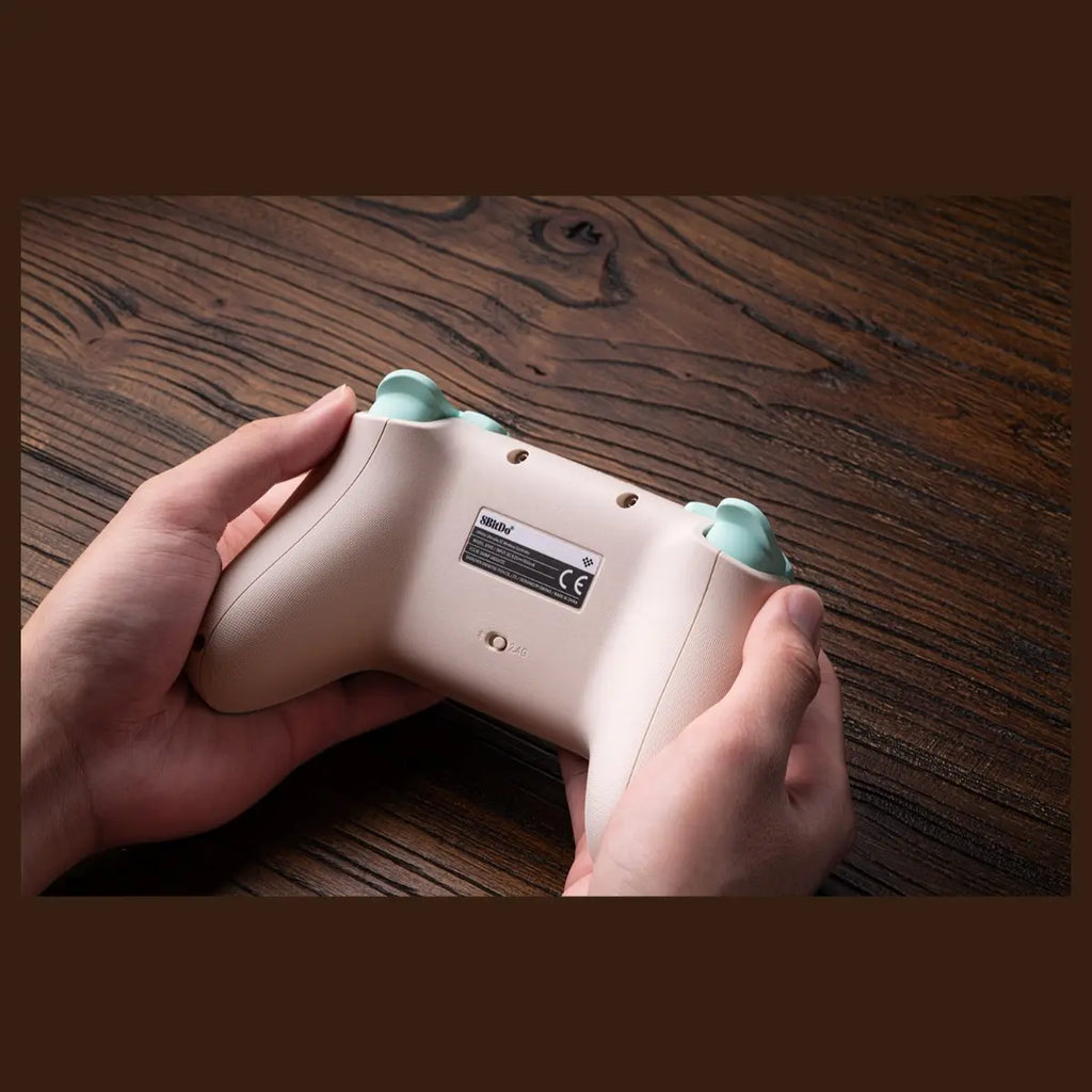 8Bitdo Ultimate 2C Wireless Controller, 1000Hz Polling Rate, Hall Effect Joysticks and Triggers, Remappable L4 and R4 Bumpers, Mint