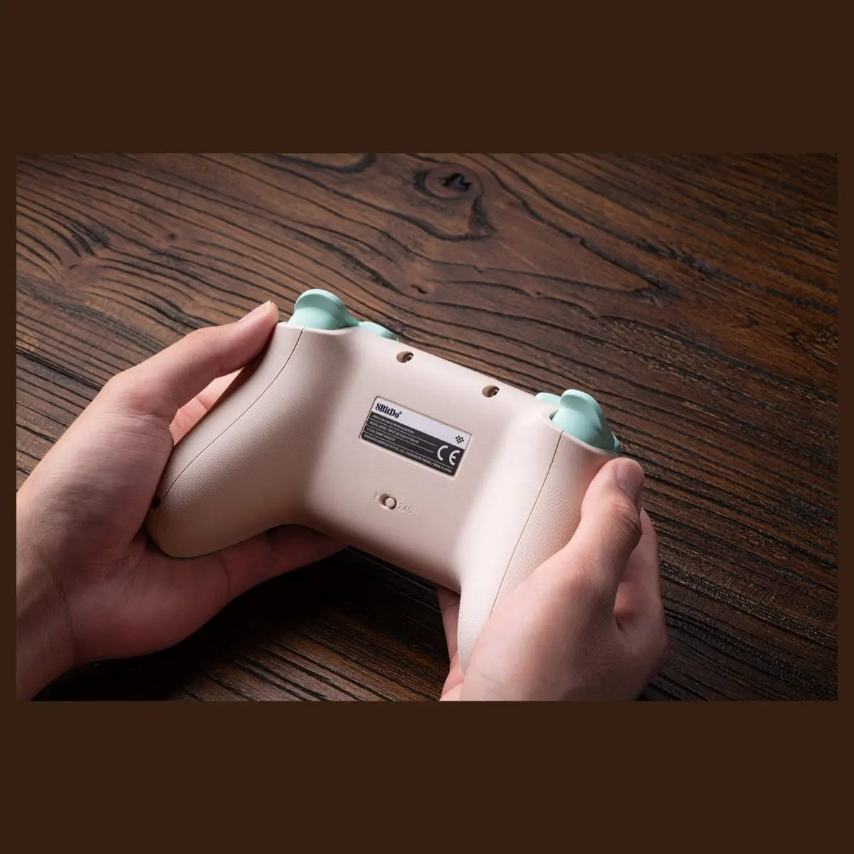 8Bitdo Ultimate 2C Wireless Controller, 1000Hz Polling Rate, Hall Effect Joysticks and Triggers, Remappable L4 and R4 Bumpers, Mint