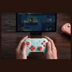8Bitdo Ultimate 2C Wireless Controller, 1000Hz Polling Rate, Hall Effect Joysticks and Triggers, Remappable L4 and R4 Bumpers, Mint