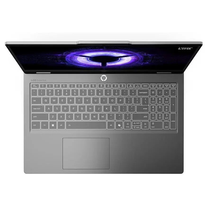 Lenovo LOQ Essential 15IRX11 Gaming Laptop, Intel Core i5-13450HX, NVIDIA GeForce RTX 5050 8GB, 16GB DDR5-4800 RAM, 512GB PCIe 4.0 NVMe SSD, 15.6" FHD IPS 144Hz, Luna Grey, 83SC000DAX