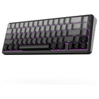 EPOMAKER x Aula F65 65% Wireless Hot-Swappable Gasket Mechanical Keyboard, 67 Keys, Five-Layer Sound Dampening, Flex-Cut PC Plate, BT 2.4GHz and Wired USB, 4000mAh Battery, South-Facing RGB 1000Hz