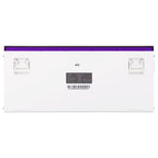 AULA HERO84 HE 75% Wired Magnetic Gaming Keyboard, 84 Keys, 8K Polling Rate, 128KHz Scanning Rate, Hall Effect Switch, 0.01-3.4mm Adjustable Actuation, White Purple