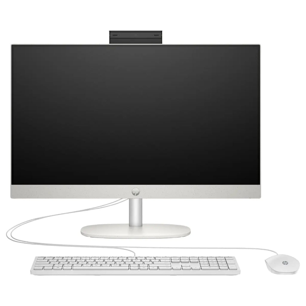 HP All-in-One 24-CR0307NH PC, Intel Core i5-1334U, 8GB DDR4 RAM, 512GB PCIe NVMe M.2 SSD, 23.8" FHD IPS 99% sRGB, Intel Iris Xe Graphics, FreeDOS