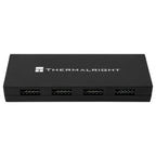 Thermalright HUB X5 Internal USB 2.0 Hub, 5 USB 2.0 9-Pin Ports, SATA Powered, Magnetic Mount, Black