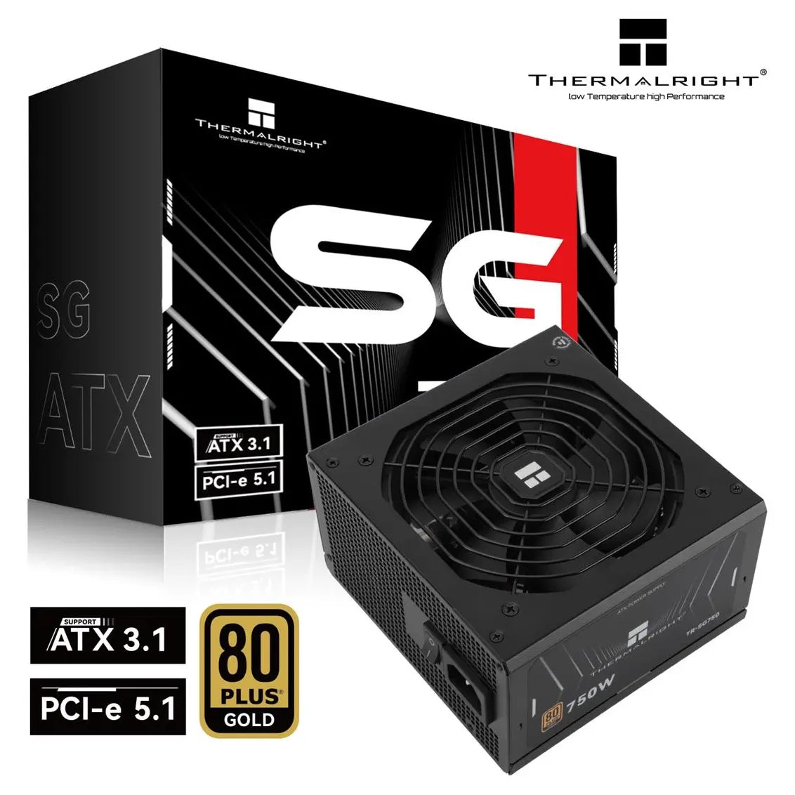 Thermalright SG-750 750W 80 PLUS Gold Fully Modular ATX 3.1 Power Supply