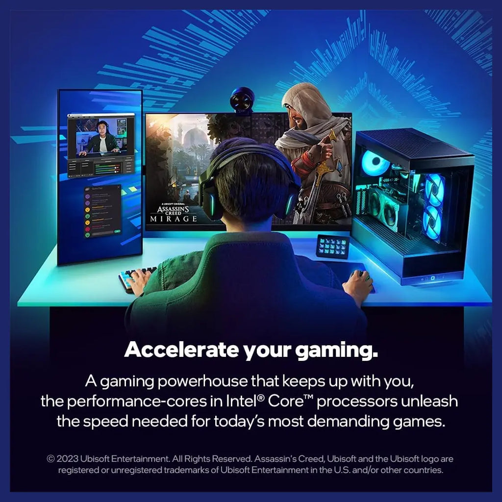 Intel Core i7-14700K Gaming Desktop Processor, FCLGA1700, 20 Cores 28 Threads, Up to 5.6GHz, Intel UHD Graphics 770, Unlocked