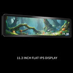 Thermalright TROFEO Vision LCD, 11.3" Magnetic IPS Screen, 1920x400, USB Type-C Real-Time Monitoring, TRCC Software, Black