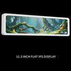 Thermalright TROFEO Vision 11.3 LCD, 11.3 Inch IPS Display, 1920x400 Resolution, USB Type-C Real-Time Monitoring, White