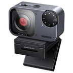 UGREEN AI-Powered AI 2K@30fps AF Webcam, Fast Auto Focus, AI Auto Framing, Gesture Control, AI Noise-Canceling Mic, Privacy Cover, 75725A