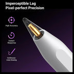 UGREEN Wireless Charging Smart Stylus Pen for iPad, Magnetic Wireless Charging, 9 Hours Battery Life, 1.5 Hours Charging Time, Tilt Function, Full-Screen Palm Rejection, LP653 15910