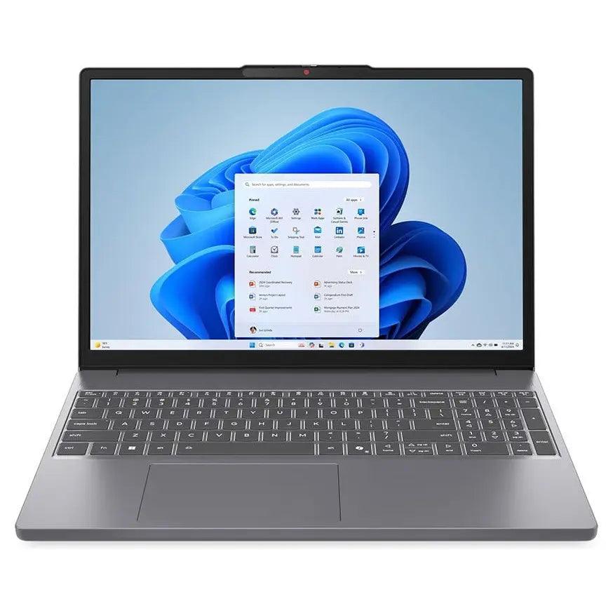 Lenovo IdeaPad Slim 3 Laptop, Intel Core i5-13420H, 8GB DDR5-4800 RAM, 512GB PCIe 4.0 NVMe SSD, 15.3" WUXGA IPS 300nits 60Hz, Intel UHD Graphics, Backlit Keyboard, Luna Grey, 83K100DWPS