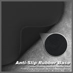 ATTACK SHARK CM02 eSports Gaming Mouse Pad, Water Resistant Coating, Fine Sand-Like Texture Control Surface, Slip-Resistant Bottom, Micro-Knit Stitched Edges, 450x400x4mm, Black