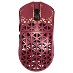 ATTACK SHARK R5 Ultra Wireless Gaming Mouse, 42K DPI PAW3950 MAX Sensor, 8K Polling Rate, 39g Carbon Fiber, Wired Bluetooth and 2.4GHz, Red