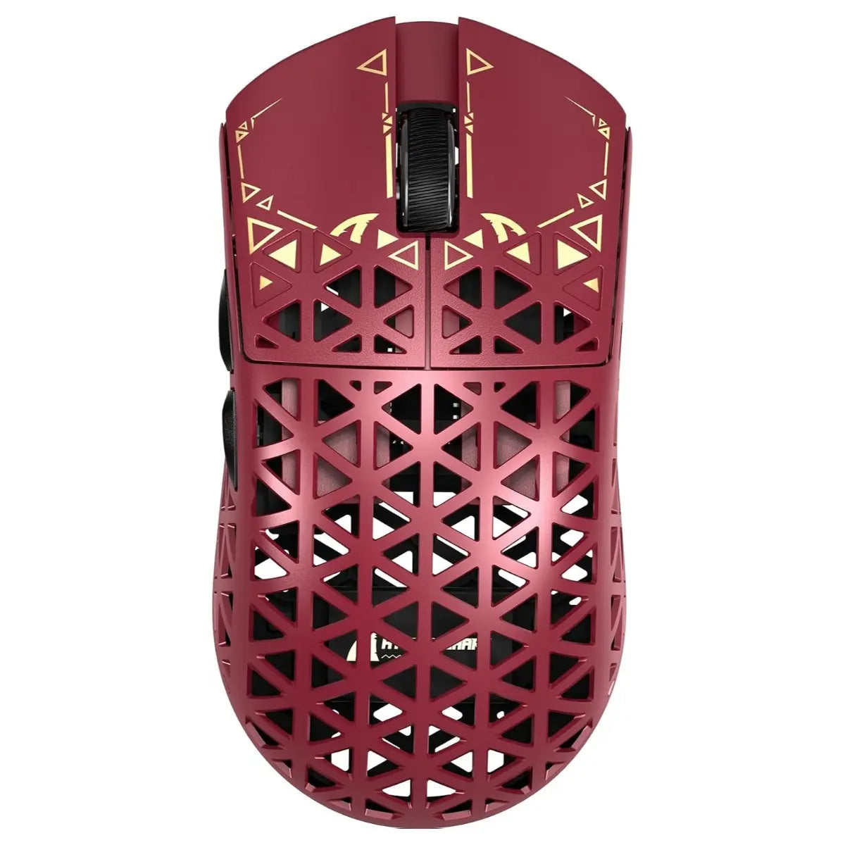ATTACK SHARK R5 Ultra Wireless Gaming Mouse, 42K DPI PAW3950 MAX Sensor, 8K Polling Rate, 39g Carbon Fiber, Wired Bluetooth and 2.4GHz, Red
