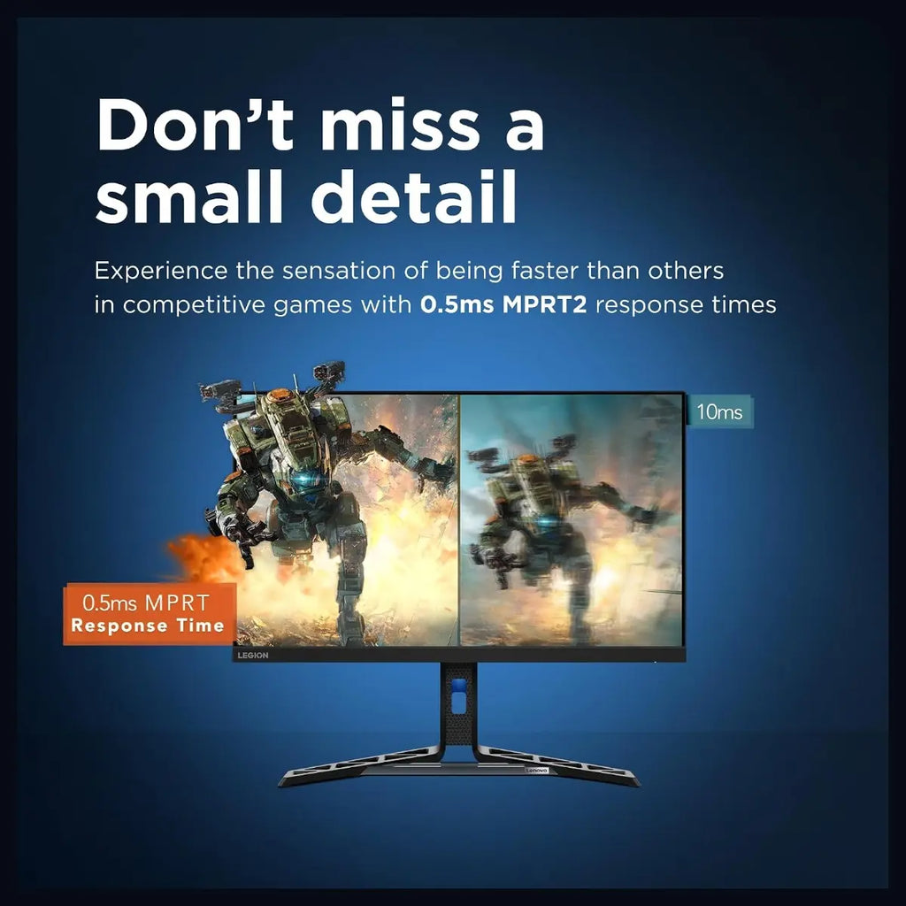 Lenovo Legion R27i-30 27 Inch FHD 165Hz Gaming Monitor, IPS 1920x1080, 0.5ms MPRT, AMD FreeSync Premium, HDR 400, 2 HDMI 2.1 and DP 1.4