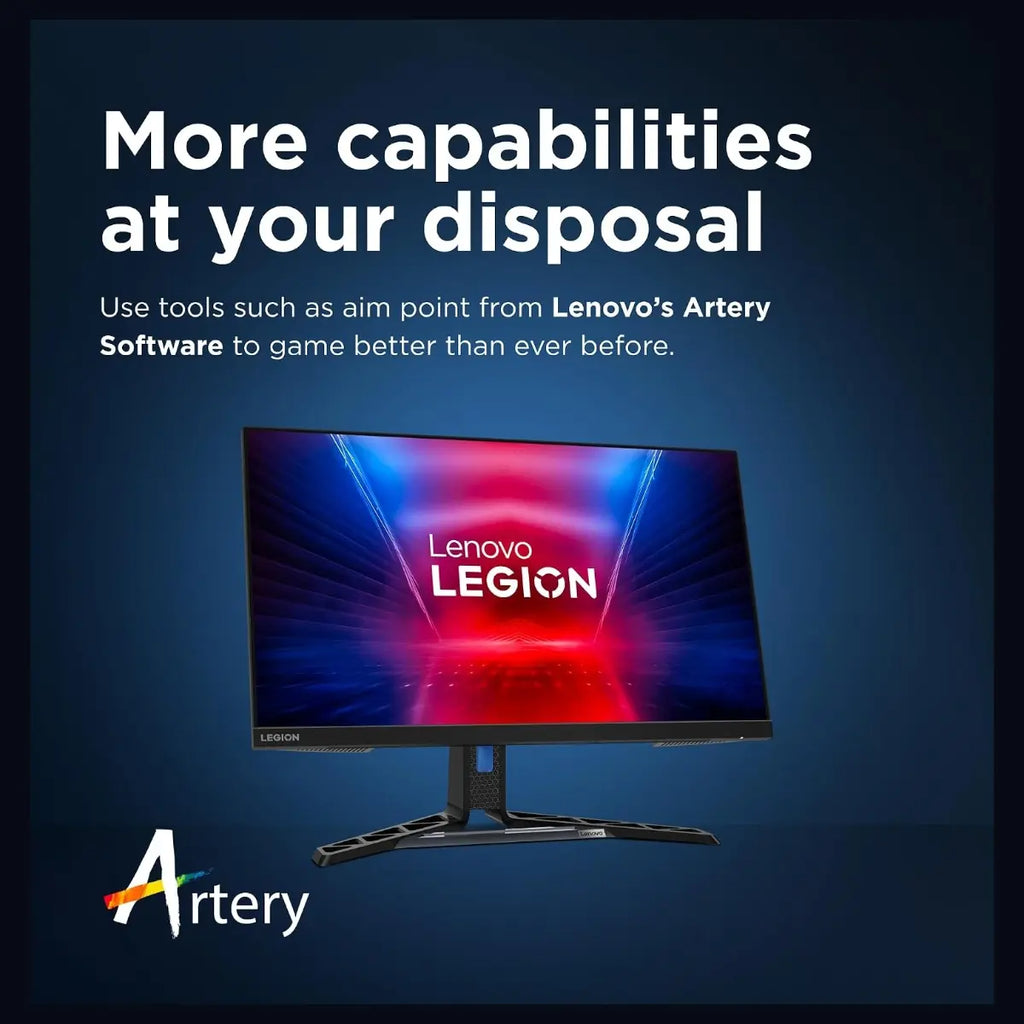 Lenovo Legion R27i-30 27 Inch FHD 165Hz Gaming Monitor, IPS 1920x1080, 0.5ms MPRT, AMD FreeSync Premium, HDR 400, 2 HDMI 2.1 and DP 1.4