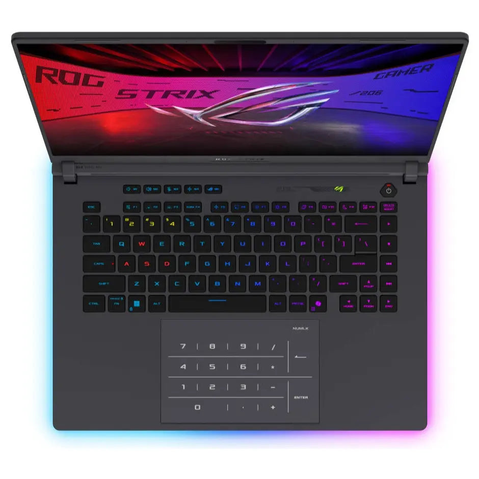 ASUS ROG Strix G16 G615 Gaming Laptop, 16" 2.5K WQXGA IPS Display, Intel Core Ultra 9 275HX, GeForce RTX 5070 Ti 12GB, 32GB DDR5 RAM, 1TB SSD, Windows 11 Home
