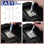 Thermal Grizzly Polartherm X-8 CPU Thermal Paste, 10 Grams, High Thermal Conductivity, Long Durability, Non-Conductive Thermal Grease, Thermal Compound Kit with Spatula