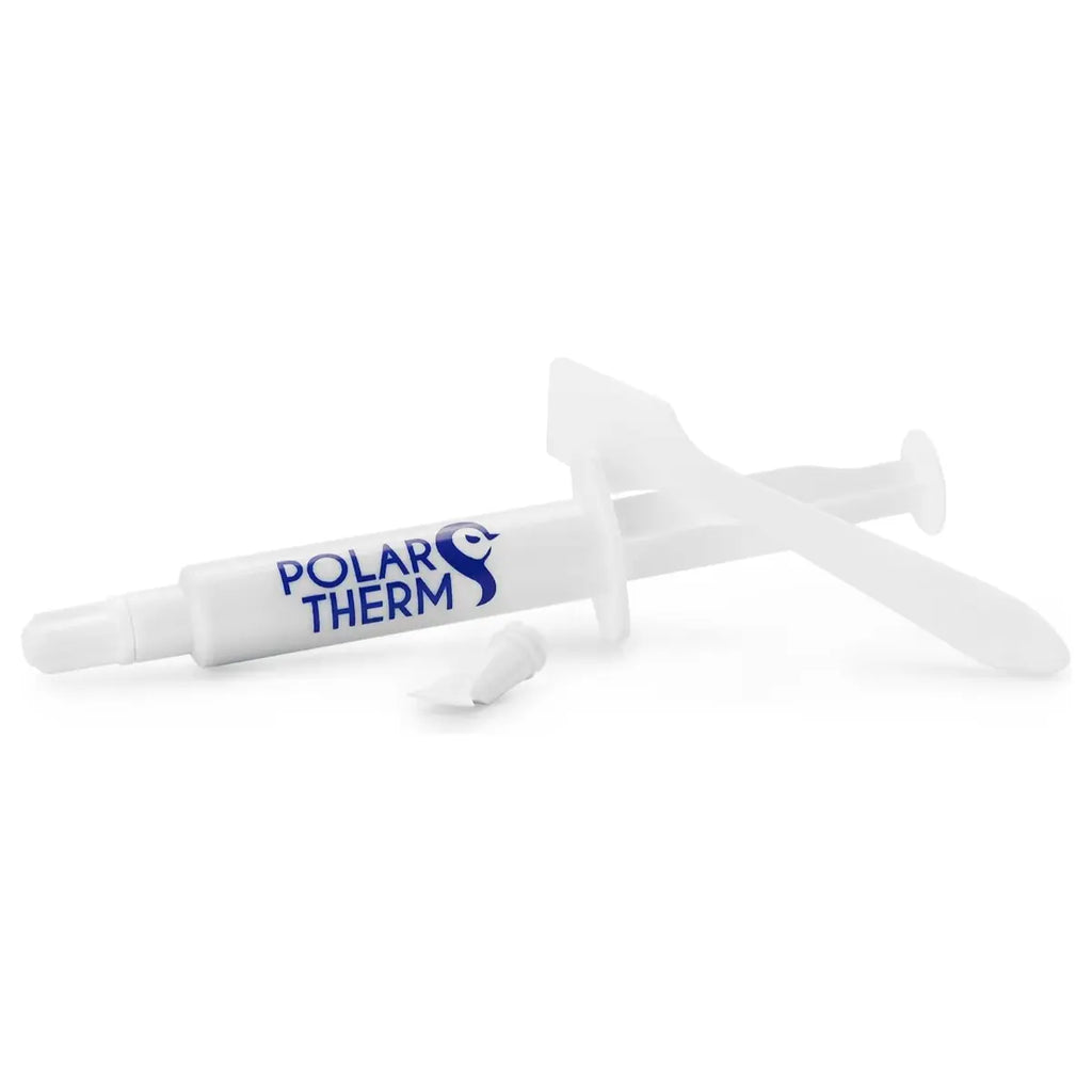 Thermal Grizzly Polartherm X-8 CPU Thermal Paste, 10 Grams, High Thermal Conductivity, Long Durability, Non-Conductive Thermal Grease, Thermal Compound Kit with Spatula