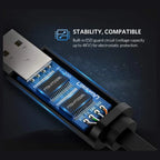 Ugreen USB Console Cable, USB 2.0 to RJ45 RS232 FTDI Chip, Plug and Play for PC Laptop in Windows Mac OS Linux, 5FT, Black, 50773 CM204