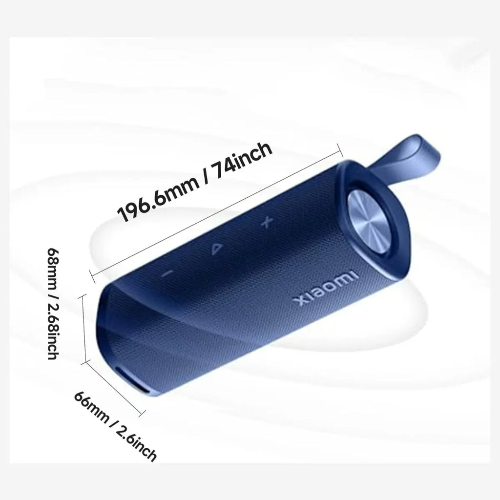 Xiaomi Portable Bluetooth Speaker, 30W High-Quality Sound, True Wireless Stereo, Bluetooth 5.4, IP69 Waterproof, Long Time Playback, Blue, MDZ-37-DB