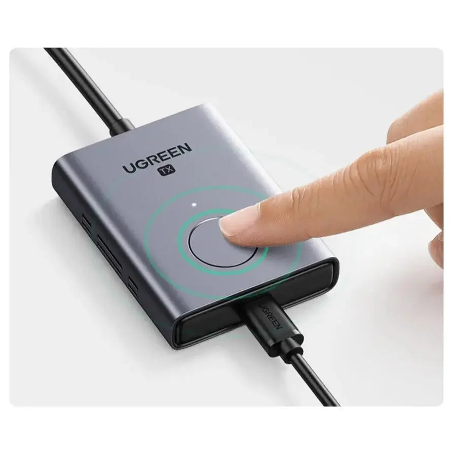 UGREEN CM506 Wireless HDMI Extender, 50 Metres, HDMI and VGA Output, 1080p@60Hz 5GHz Transmitter Receiver, 50633A