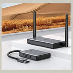 UGREEN CM506 Wireless HDMI Extender, 50 Metres, HDMI and VGA Output, 1080p@60Hz 5GHz Transmitter Receiver, 50633A