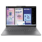 Lenovo Yoga 7i 2-in-1 Laptop, Intel Core Ultra 7 256V Up to 4.8GHz, 16GB LPDDR5X-8533 RAM, 512GB PCIe 4.0 NVMe SSD, Intel Arc Graphics 140V, 16" WUXGA Touch, Windows 11 Home, Luna Grey, 83JT0047US