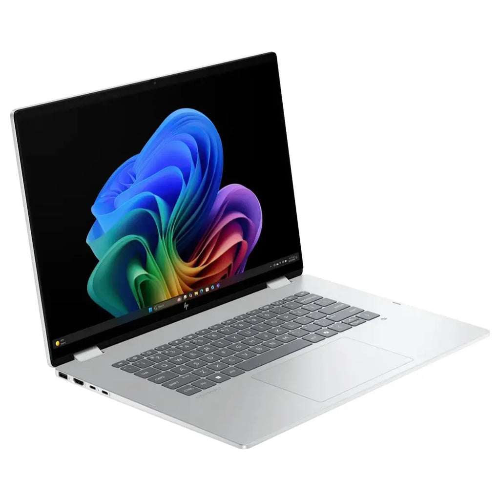 HP OmniBook 7 Flip 16T-AU000 2-in-1 Laptop, Intel Core Ultra 7 256V, 16GB DDR5 RAM, 512GB NVMe M.2 SSD, Intel Arc Graphics 140V, 16" WUXGA IPS Touchscreen, Windows 11 Home, Glacier Silver