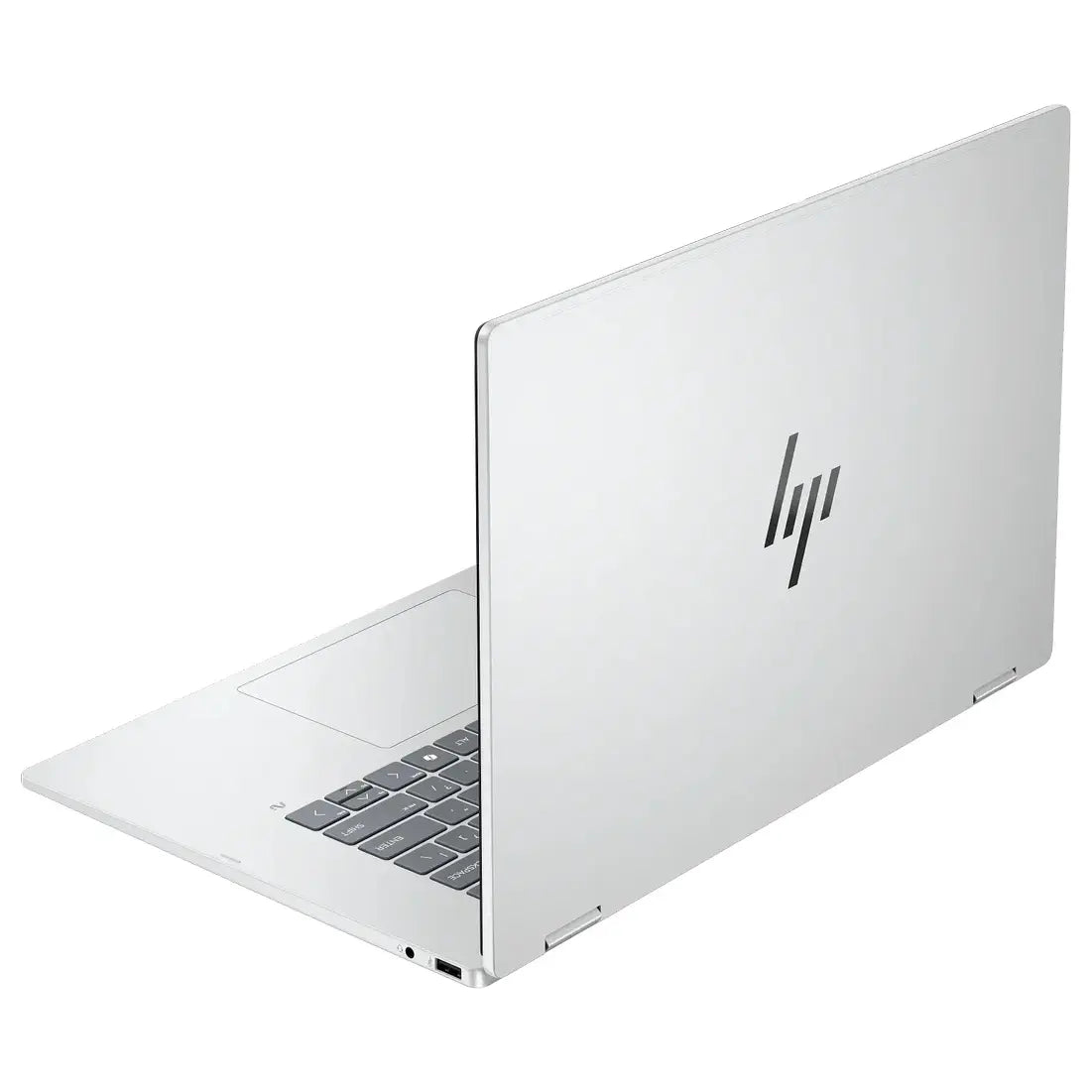 HP OmniBook 7 Flip 16T-AU000 2-in-1 Laptop, Intel Core Ultra 7 256V, 16GB DDR5 RAM, 512GB NVMe M.2 SSD, Intel Arc Graphics 140V, 16" WUXGA IPS Touchscreen, Windows 11 Home, Glacier Silver