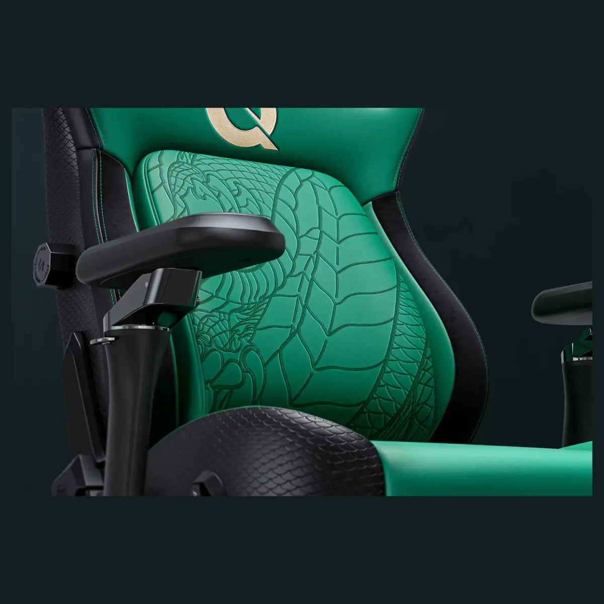 AndaSeat New Kaiser 4 XL Premium PVC Leather Gaming Chair, 6D Armrest, Adjustable Lumbar Support, FlyQuest Edition