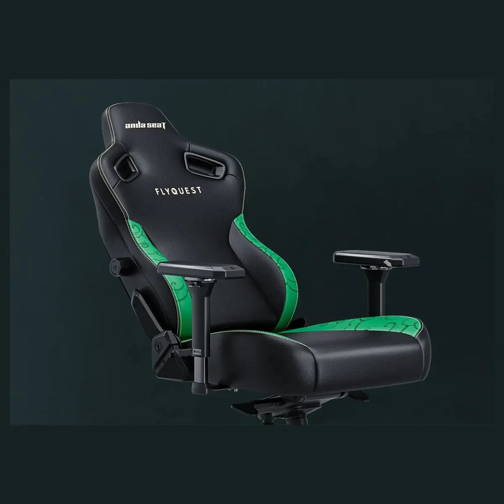 AndaSeat New Kaiser 4 XL Premium PVC Leather Gaming Chair, 6D Armrest, Adjustable Lumbar Support, FlyQuest Edition