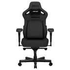 Anda Seat Kaiser 4L V2 Premium Fabric Gaming Chair, Adjustable Lumbar Support, Magnetic Head Pillow, 5D Armrests, Dark Gray Fabric